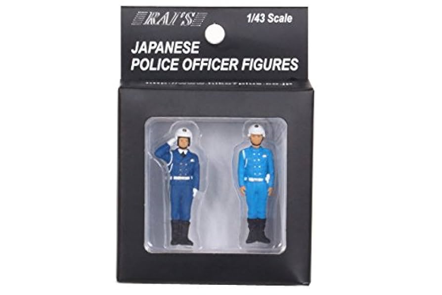Amazon.co.jp: ヒコセブン RAI'S 1/43 警察官フィギュア 交通